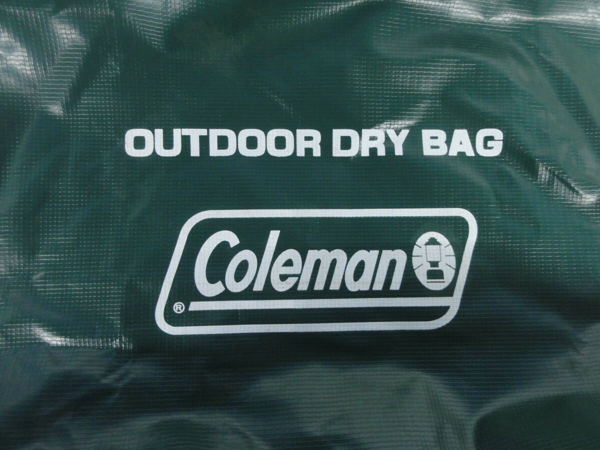 ♪Coleman コールマン アウトドア ドライバッグ OUTDOOR DRY BAG サイズ約幅62×長さ90×まち38㎝ ※現状品 ■６０の画像6