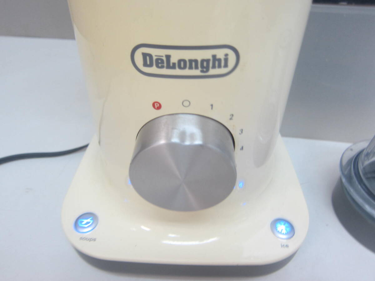 ★32）パワーブレンダー・デロンギ ホット＆アイス「DeLonghi/DBL708」 ガラス容器  箱あり、説明書なし ※日焼け/使用感現状品■100の画像2