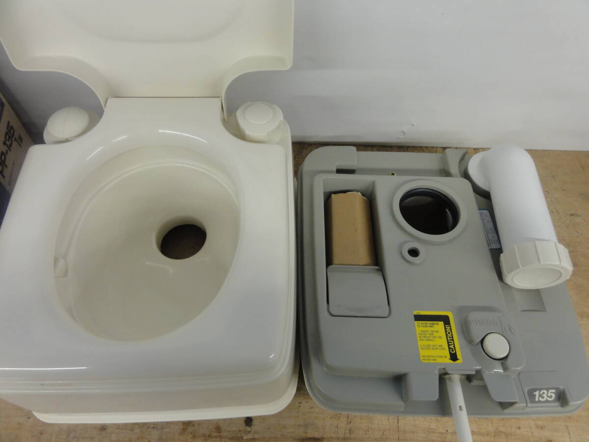 ♪未使用 ポータブルトイレ 簡易トイレ PORTA POTTI ポルタポッティ PP-135 ※現状品 ■１２０の画像5