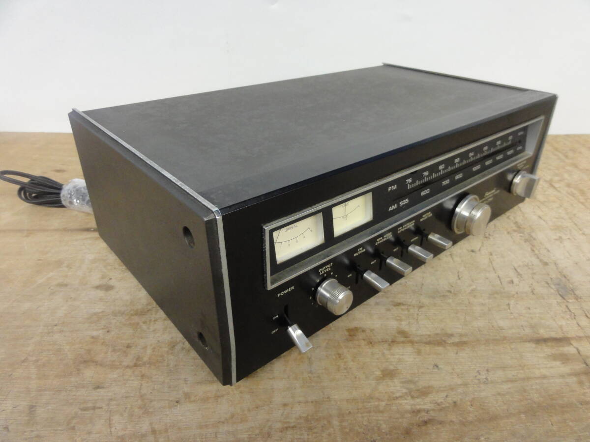 ♪SANSUI サンスイ AM/FMステレオチューナー TU-7700 通電確認 ※ジャンク品 ■１００の画像8