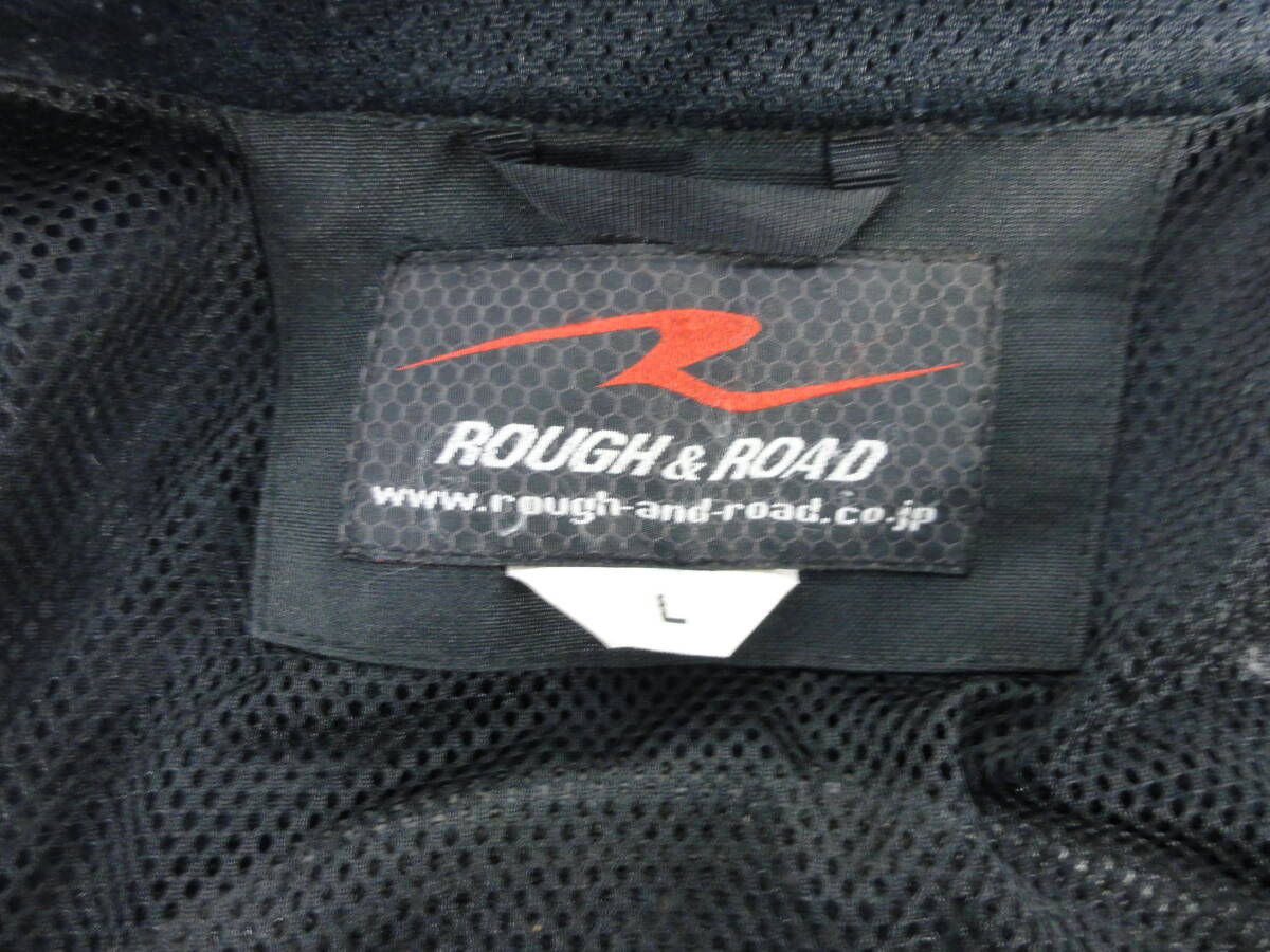 ♪ ROUGH&ROAD ラフ アンド ロード ライディングジャケット ライダース バイクウェア サイズ：L ※現状品■１００ の画像7