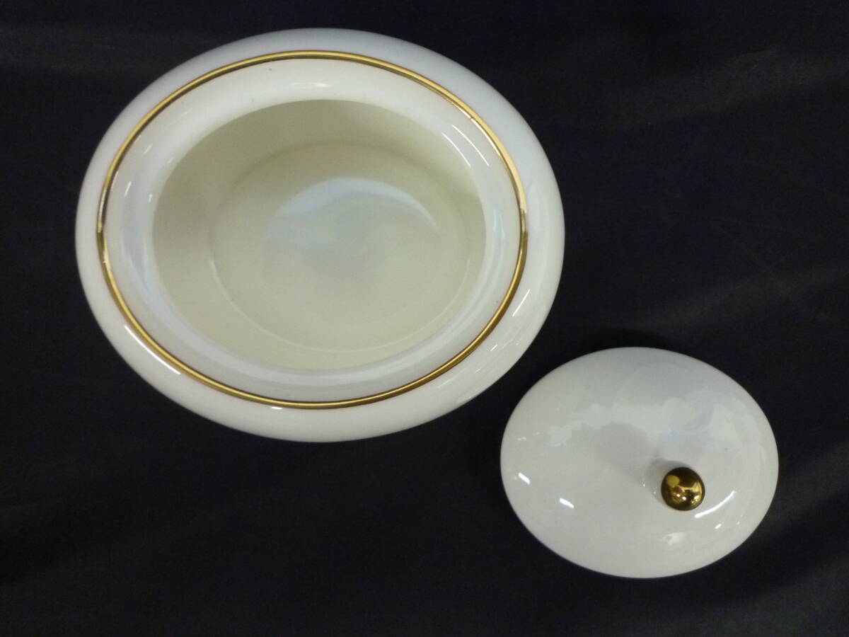 ▼ノリタケ Noritake カップ＆ソーサー ミルクポット シュガーポット 直径カップ約9.5cm/持手2.5cm×高さ5cm ※ジャンク品 ■60_画像10