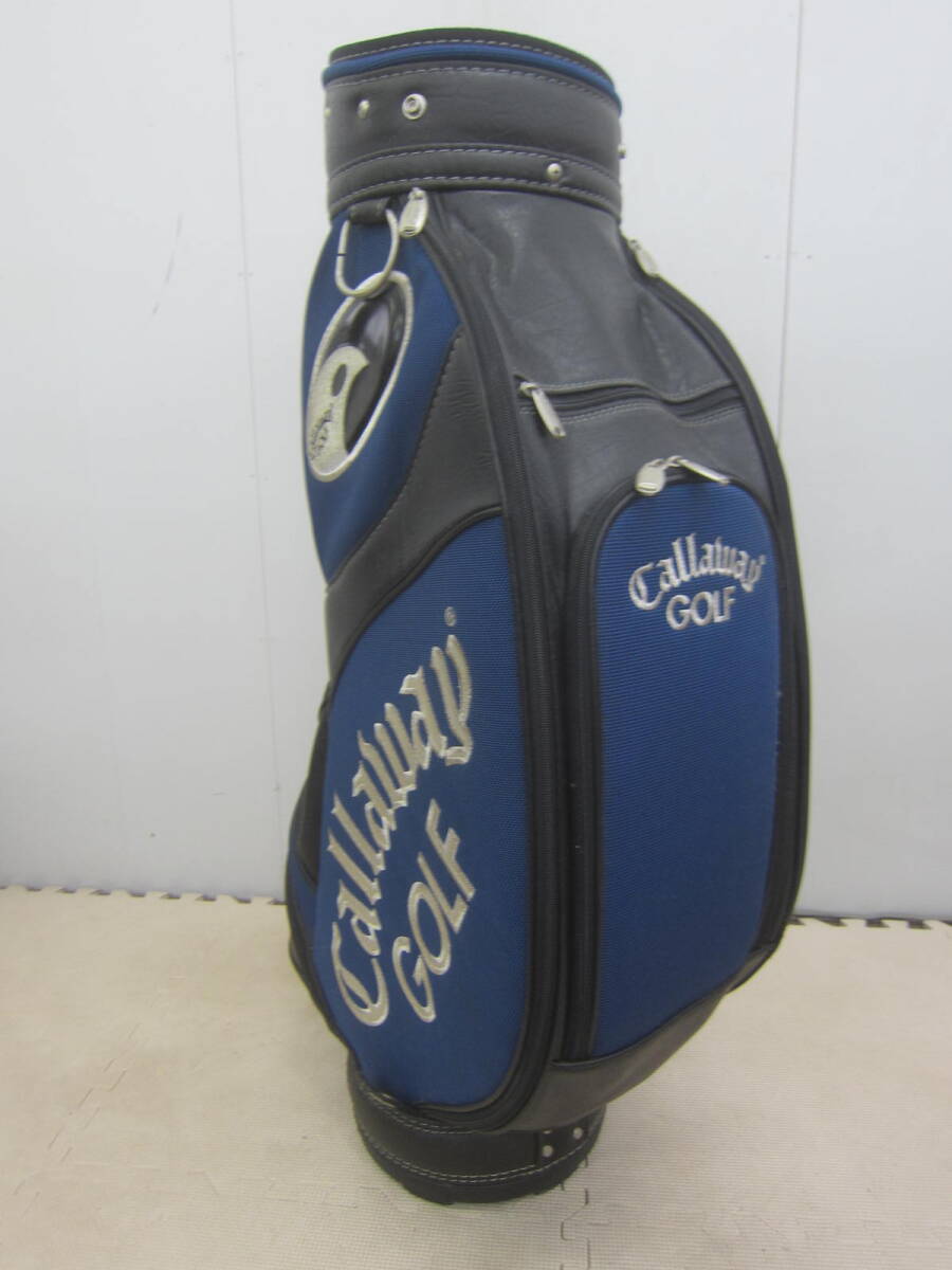 ★98）キャディバッグ・キャロウェイ 「Callaway」 5分割  ※使用感現状品■160の画像4