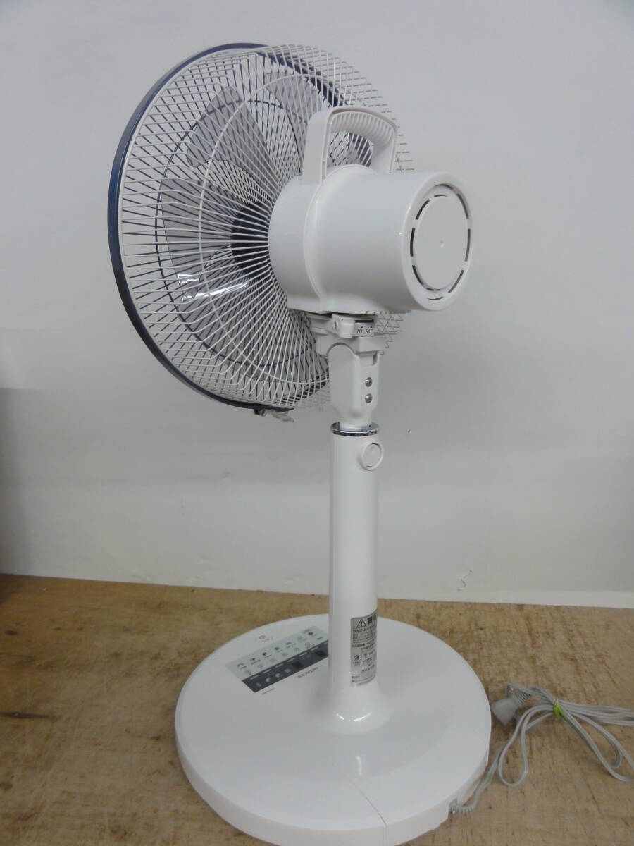 ♪HITACHI 日立 扇風機 リビング扇 DCモーター HEF-DL900A 2019年製 動作確認 リモコンOK ※現状品 ■１４０の画像5