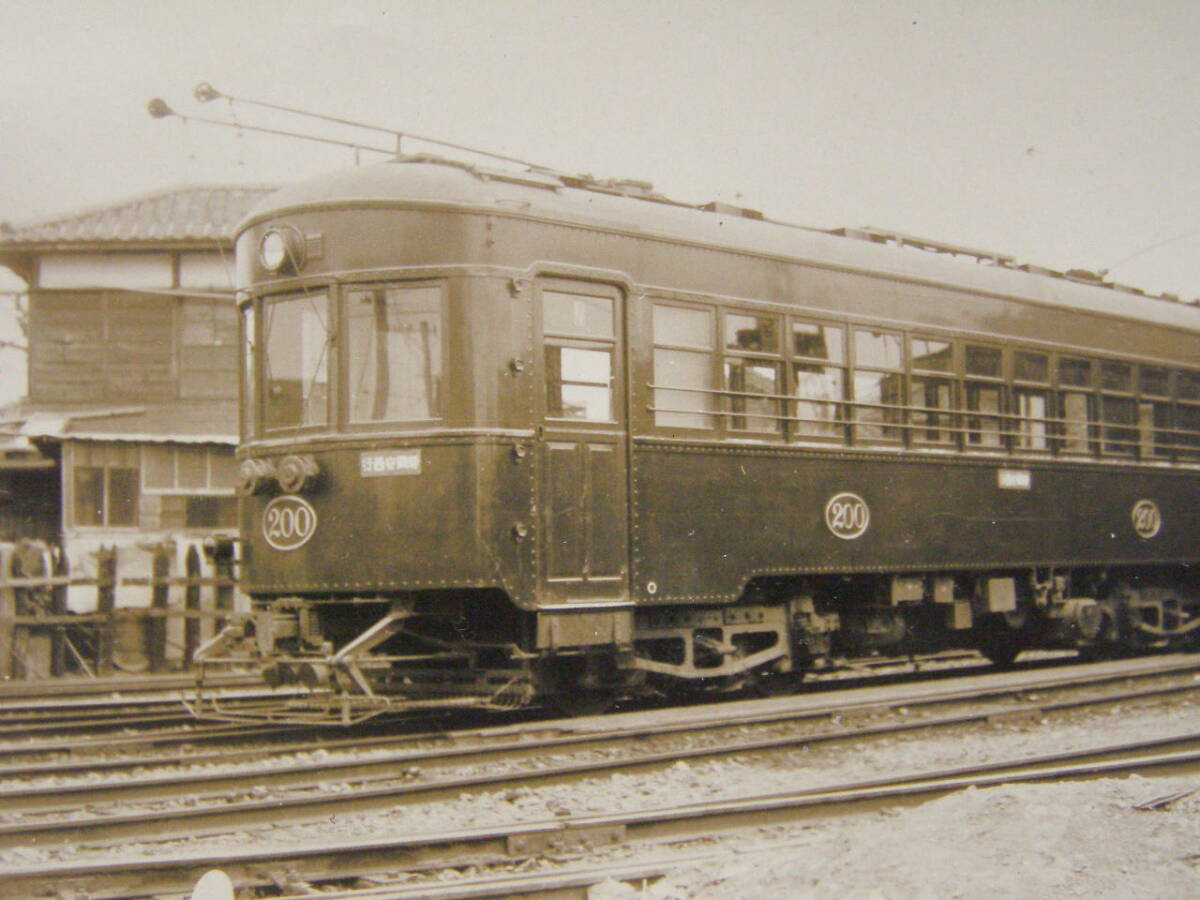 (J52)579 写真 古写真 電車 鉄道 鉄道写真 200号_画像2