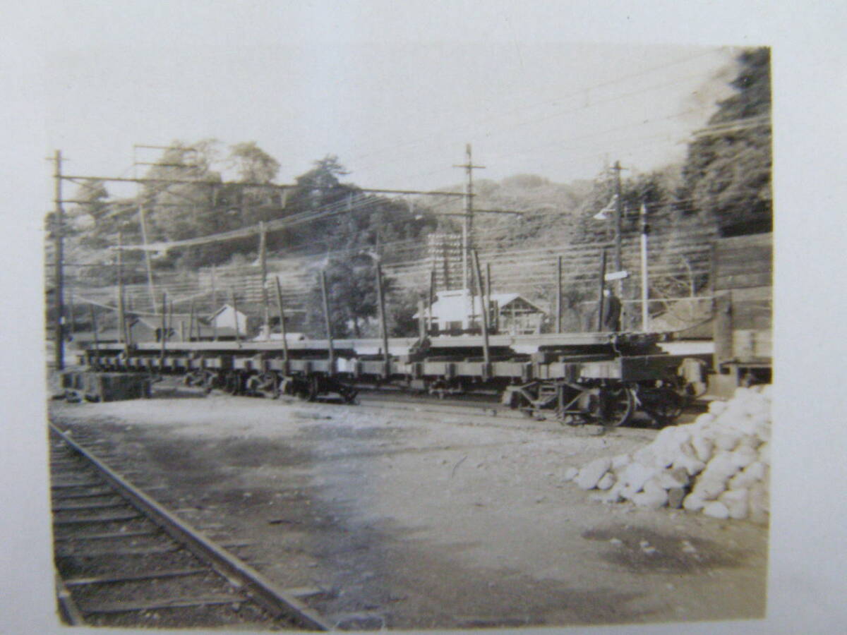(J53)948 写真 古写真 電車 鉄道 鉄道写真 昭和25年頃_画像2