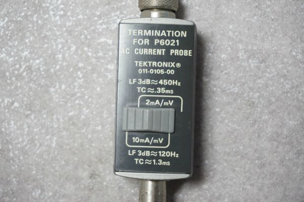[SK][D4042260] Tektronix テクトロニクス P6021 AC電流プローブ MANUAL付きの画像5