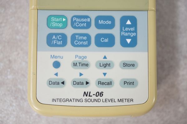 [NZ][C4027680] RION リオン NL-06 INTEGRATING SOUND LEVEL METER サウンドレベルメーター 元ケース付きの画像3