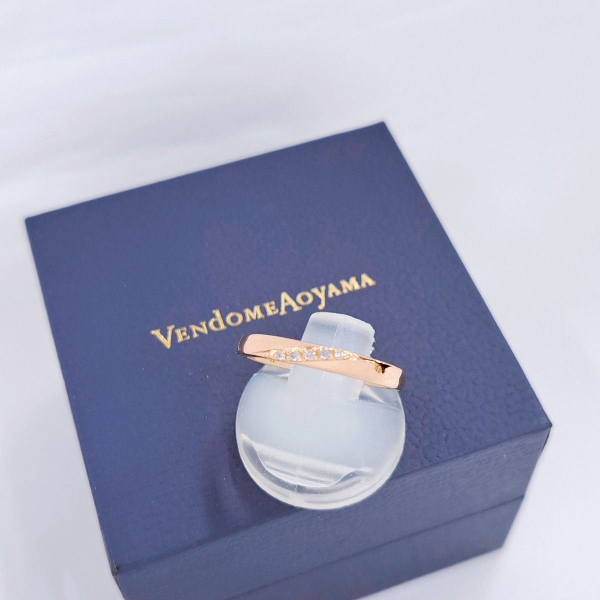 ヴァンドーム青山 VENDOME AOYAMA リング ダイヤモンド K10 PG ヴァンドーム青山 VENDOME AOYAMA リング ダイヤモンド K10 PG