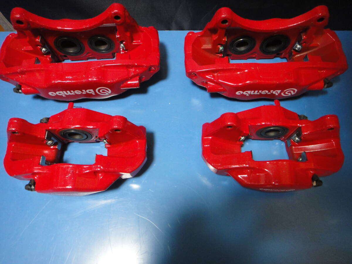 スバル　インプレッサ　WRX　STi　GDB　brembo ブレンボ　F　４POT　R２POT　ブレーキキャリパー_画像4