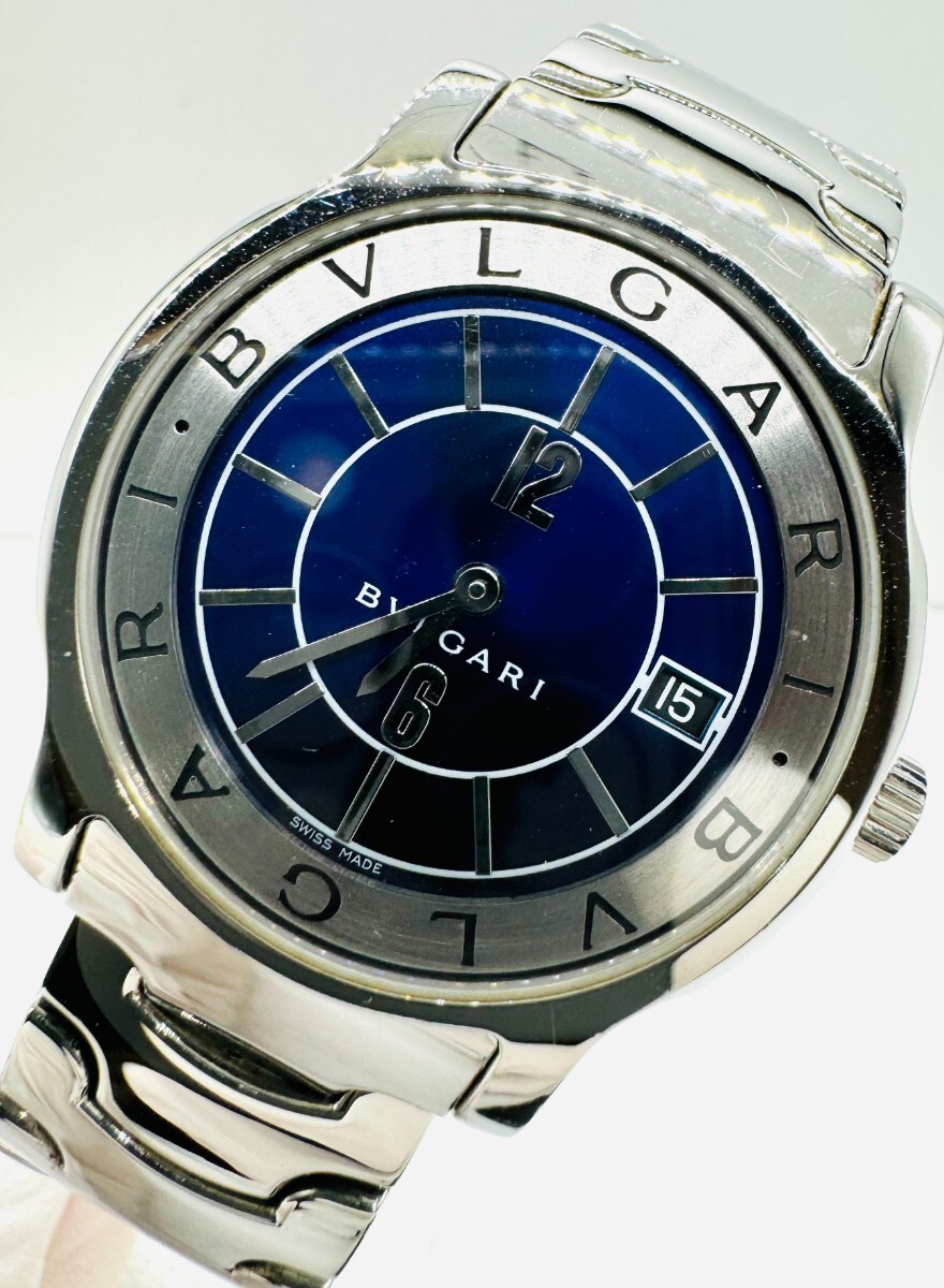 19186円 保証書 BVLGARI ブルガリ ST35S SOLOTEMPO ソロテンポ 19186円 保証書 BVLGARI ブルガリ ST35S SOLOTEMPO ソロテンポ