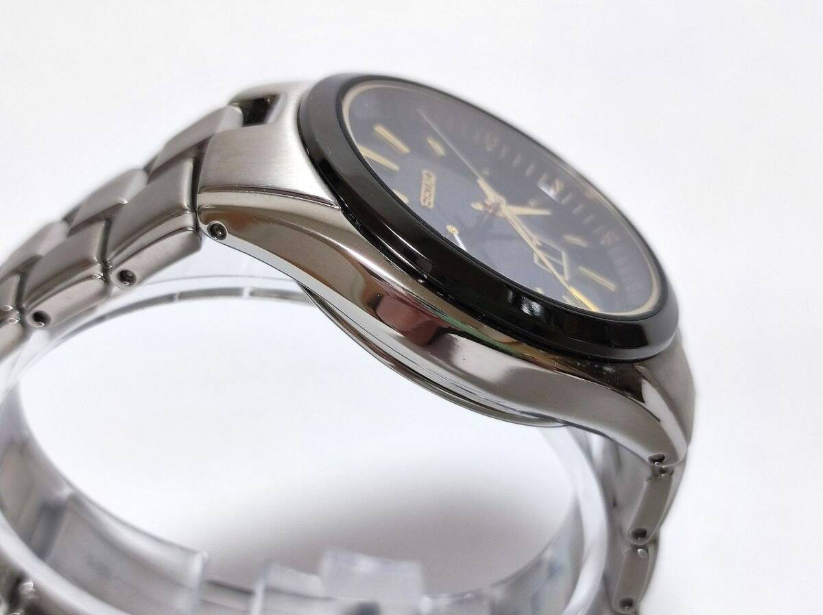 高評価の贈り物 SEIKO 8B43-0AB0 メンズ ソーラー 電波 腕時計 クォーツ チタン その他