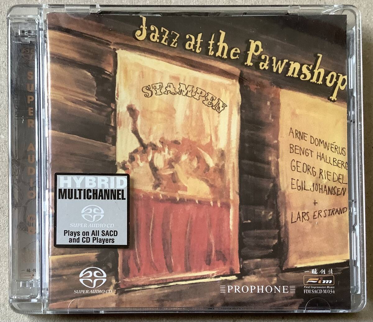 Jazz at the Pawnshop vol.1 & 2 ★ 2枚組 SACD HYBRID MULTICHANNEL DSD ★ Arne Domnerus ★ FIM SACD M 034の画像1