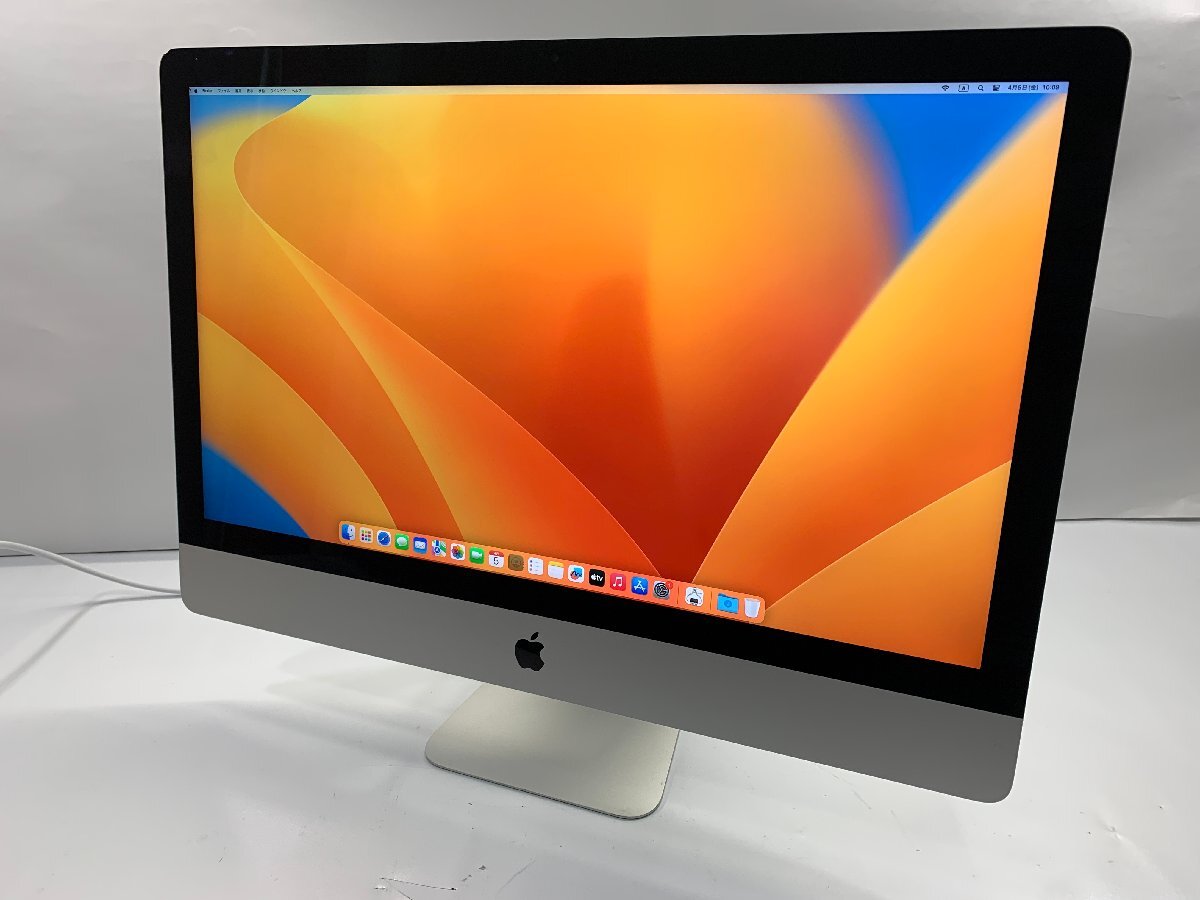 1円スタート！！Apple iMac A1419 (Retina 5K, 27-inch, 2017) 訳あり品 [Dmc]_画像1