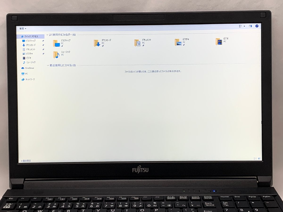 １円スタート！！ FUJITSU LIFEBOOK A5511/G [Intel Celeron-6305] [Nwi]_若干の色ムラ