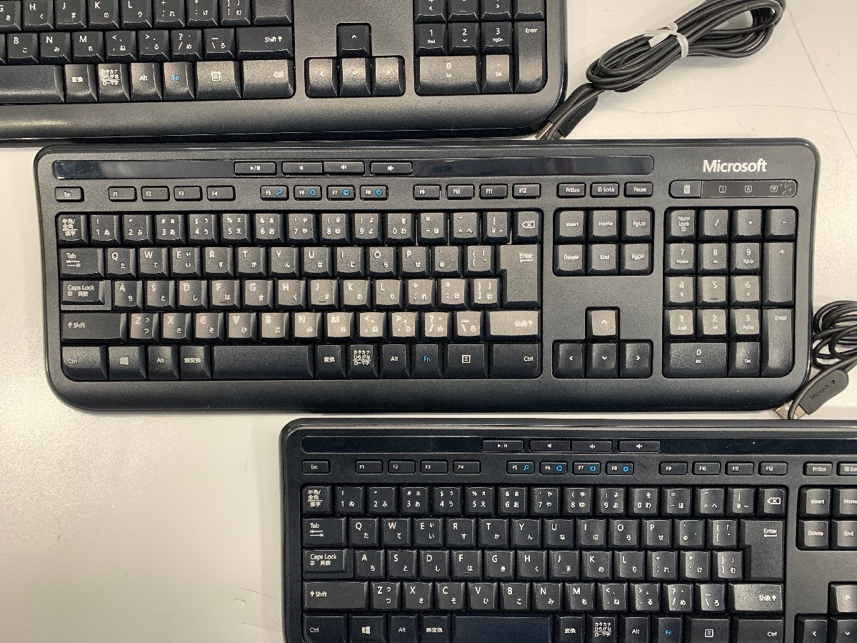 【未検査品】Microsoft Wired Keyboard 3個セット [Etc]の画像4