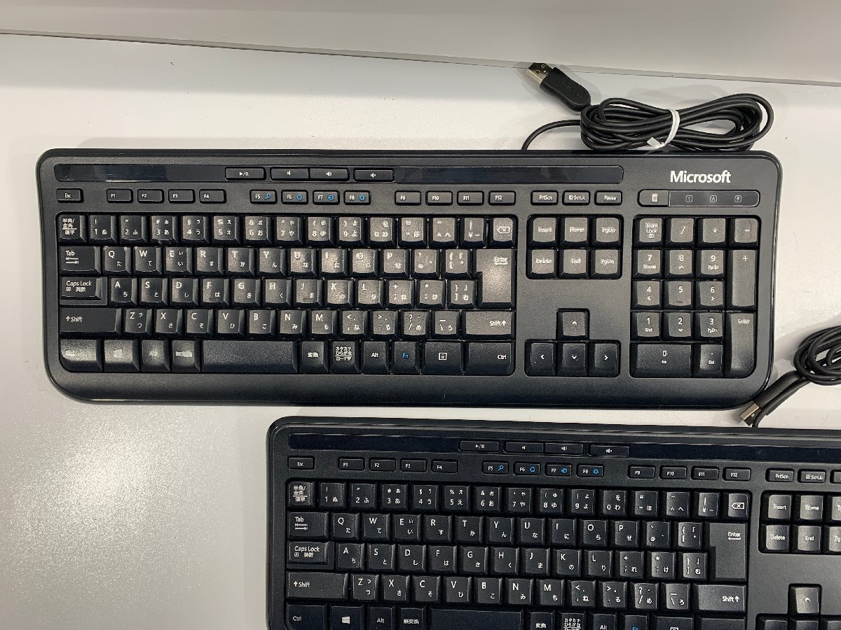 【未検査品】Microsoft Wired Keyboard 3個セット [Etc]の画像3