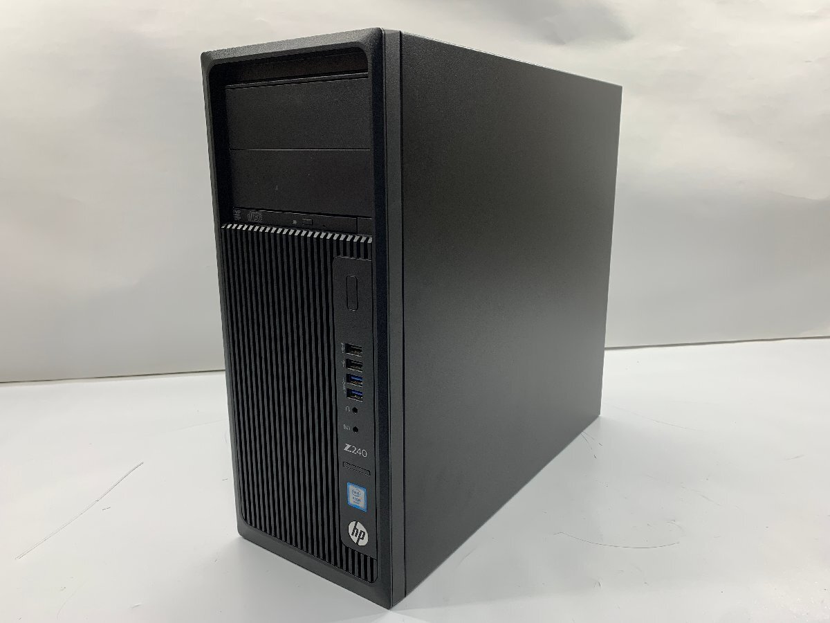 １円スタート！！ HP Z240 Tower Workstation 訳あり品 [Intel Xeon cpu E3-1270v5] [Dwi]の画像1