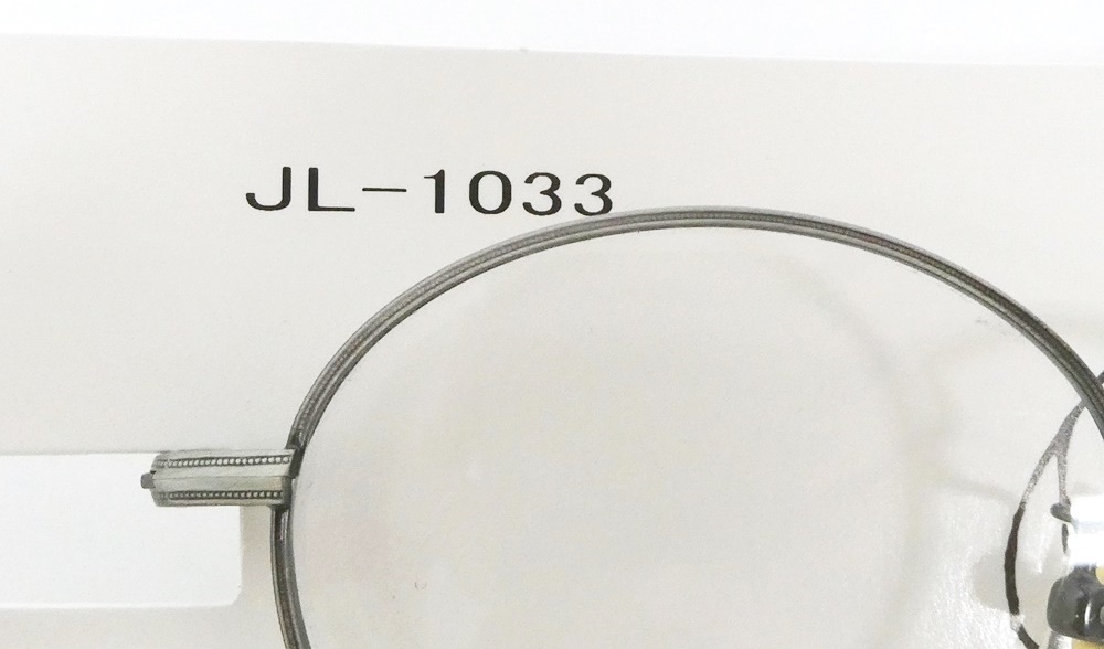 02 65-593237-10 [Y] (2) unused John Lennon John Lennon No.4 JL-1033 44*20 glasses frame asahi 65