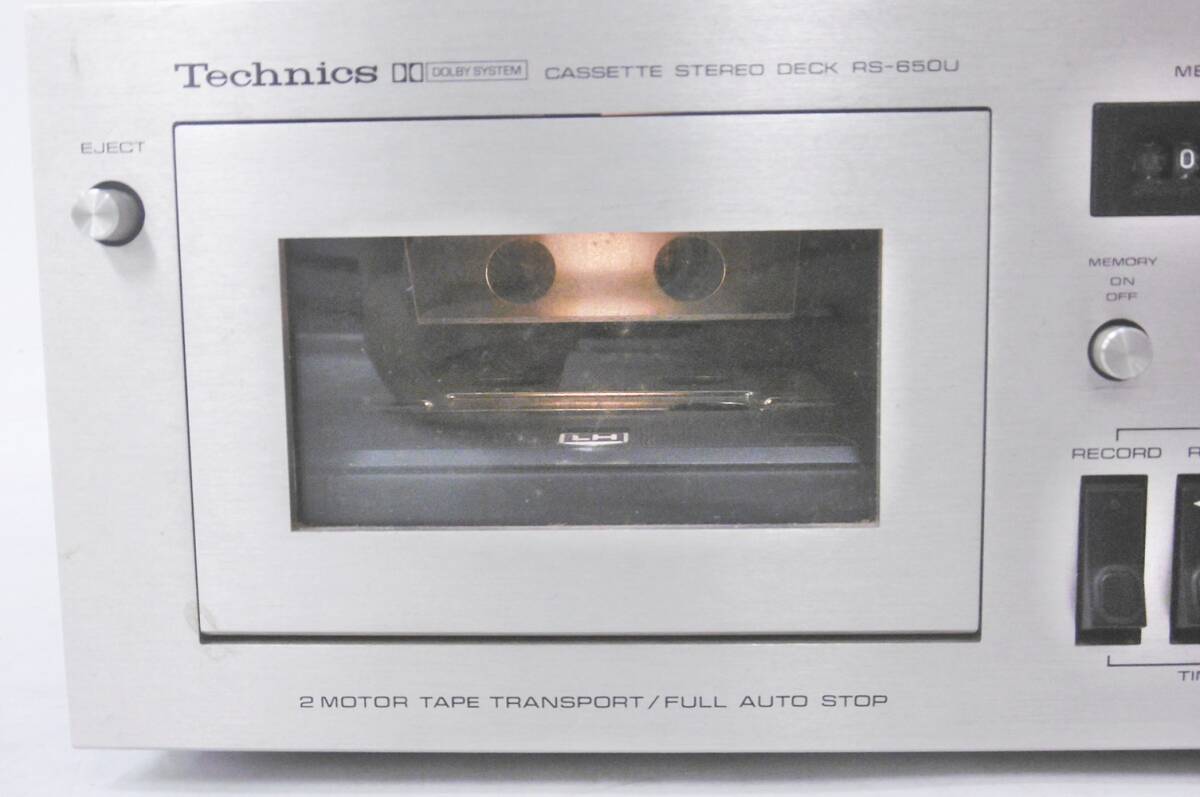 17 45-592946-06 [S] テクニクス Technics RS-650U ステレオ カセット デッキ テープ オーディオ機器 鹿45の画像2