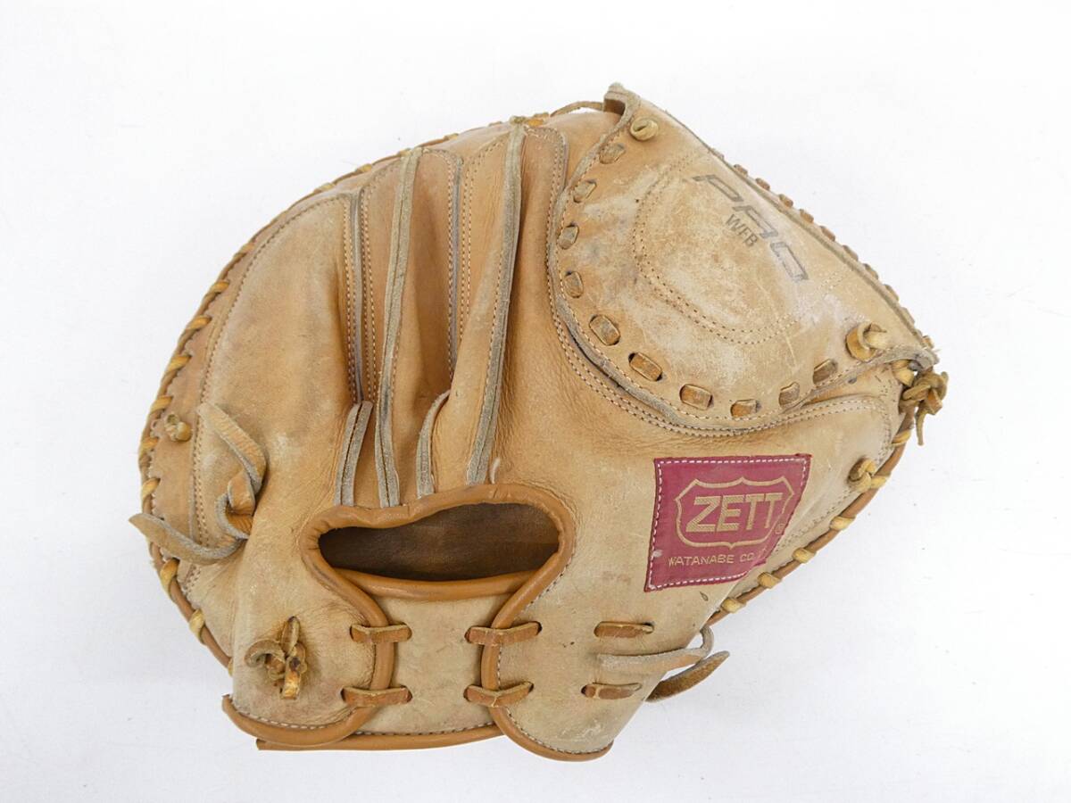 01 07-593495-15 [Y] ゼット ZETT ファースト ミット C-1000 / ルイスビルスラッガー Louisville Slugger グローブ セット 野球 札07の画像2