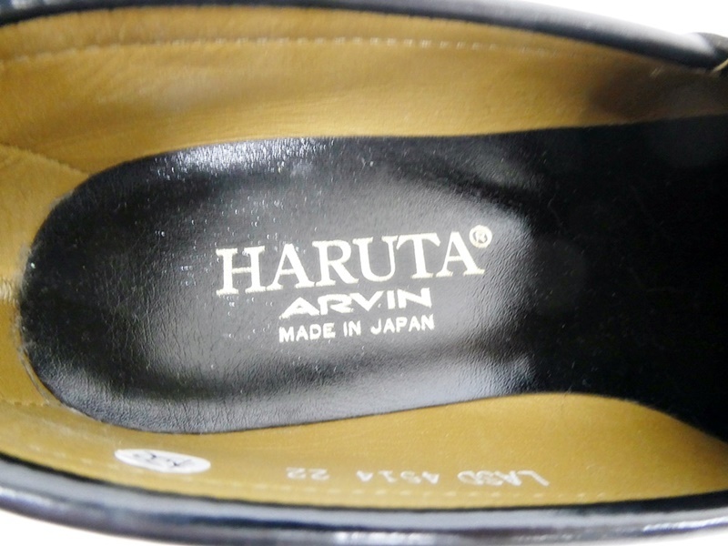 16 00-000000-00 [Y] Hal taHARUTA ARVIN Loafer 22cm EE lady's Junior? black black group luck 00