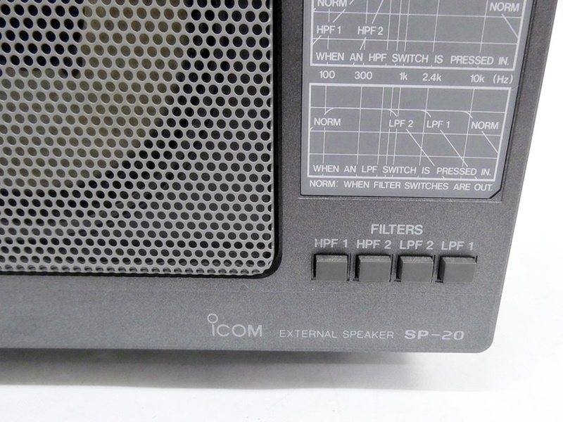 16 38-593991-19 [Y] アイコム ICOM SP-20 外部スピーカー / スタンドマイク SM-20 まとめて アマチュア無線 通信 福38の画像3