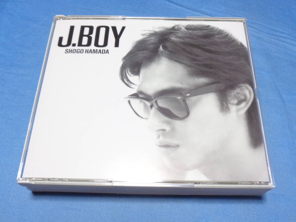 浜田省吾 　 J.BOY 　 CD 2枚組/ もう一つの土曜日・１９のままさ・路地裏の少年等収録　 旧規格 50DH510～1　_画像1