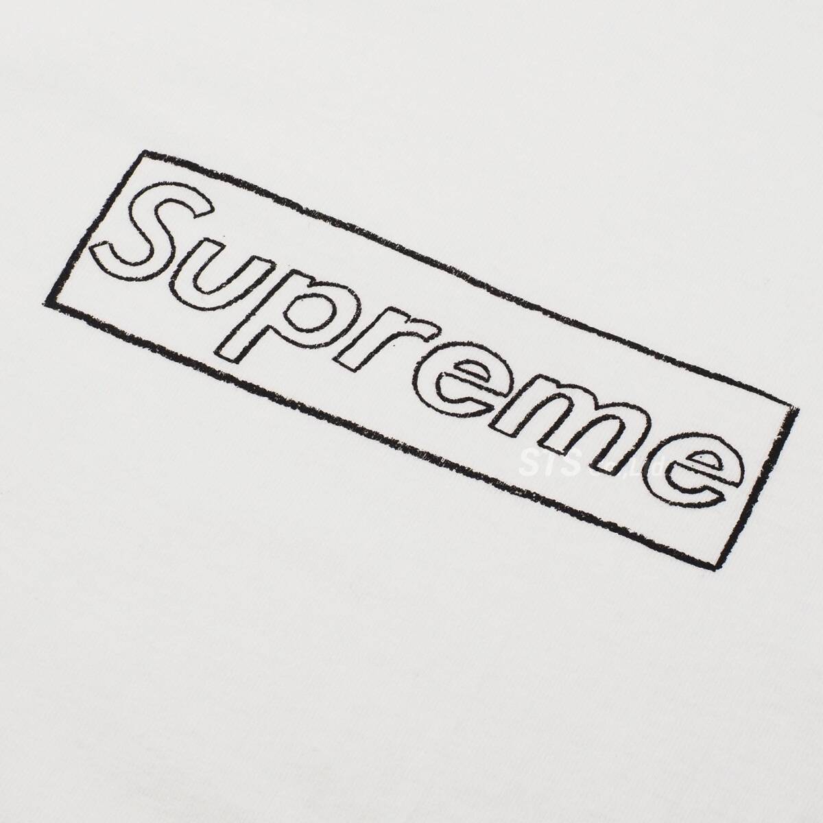 Supreme - KAWS Chalk Logo Tee　白M　シュプリーム - カウズ チョーク ロゴ ティー　2021SS _画像3