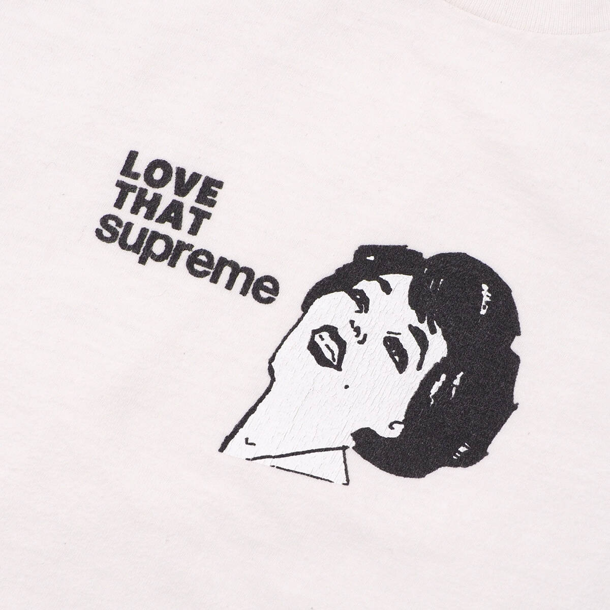 Supreme - Love That Tee 白L シュプリーム - ラブ ザット ティー 2022SSの画像3