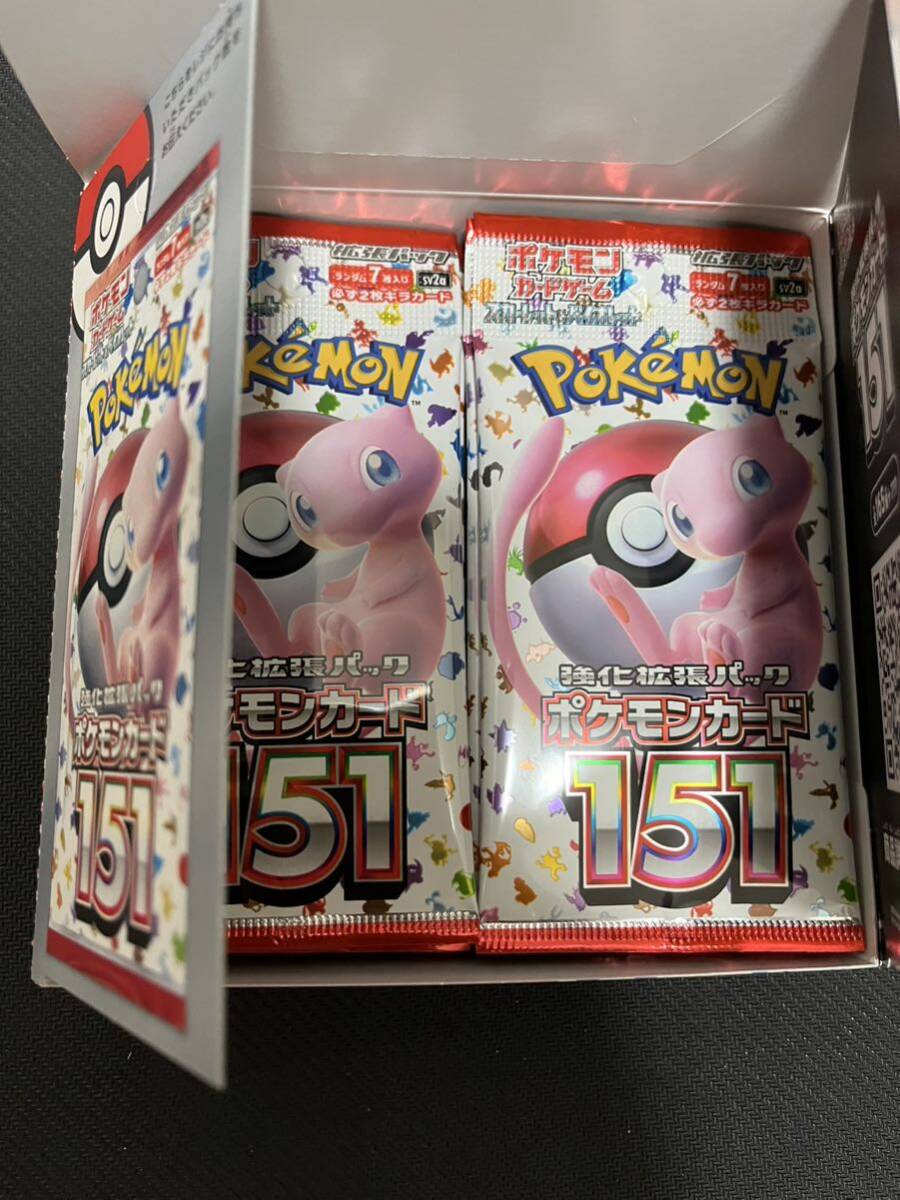 同梱可能 pokemon ポケモンカードゲーム 151 ポケカ 1ボックス 未開封 パック BOXの画像2