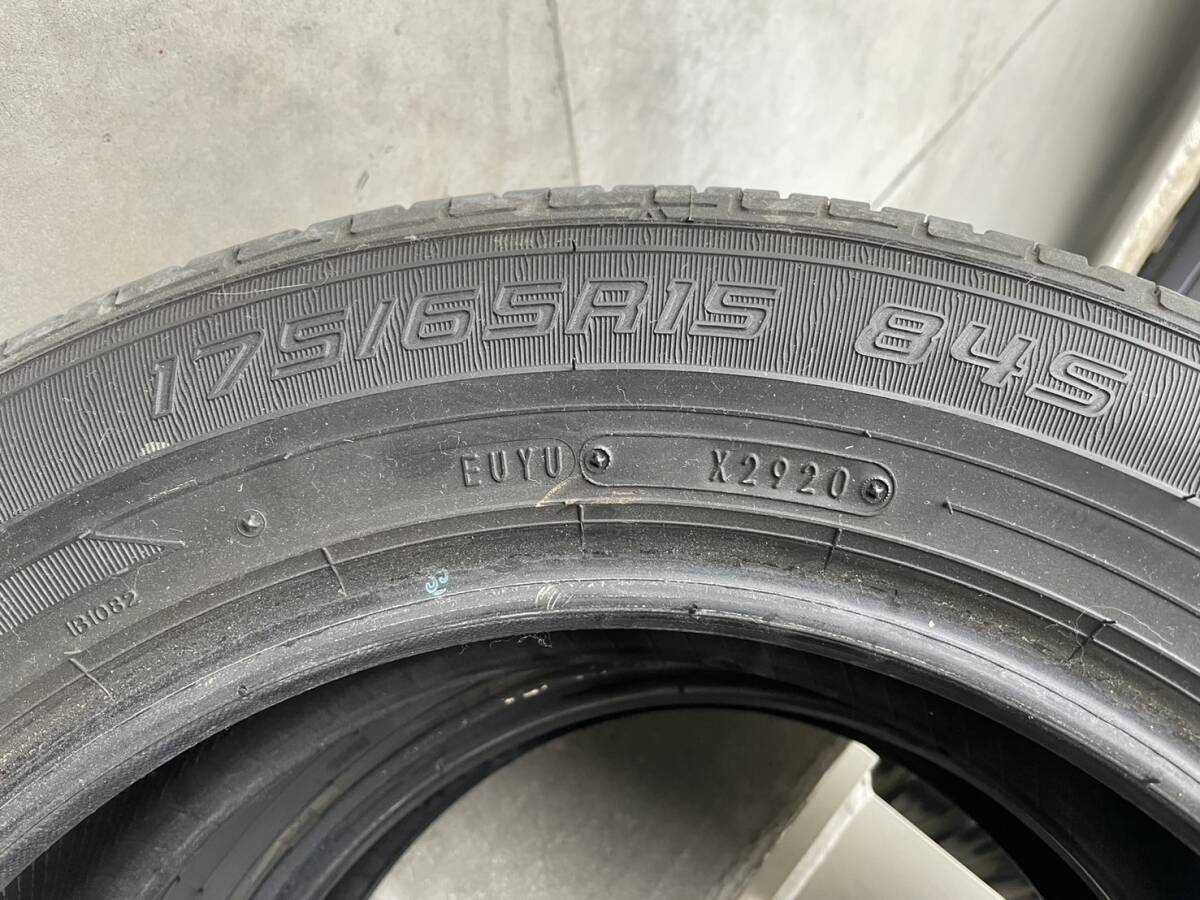 ダンロップ EC202 175/65R15 2本セット 中古の画像4