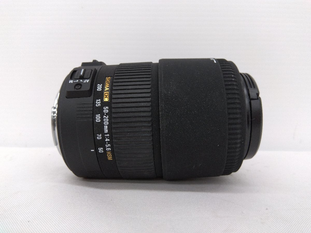カメラ レンズ DC OS HSM シグマ SIGMA ZOOM 50-200mm 日本製 中古 売り切りの画像3