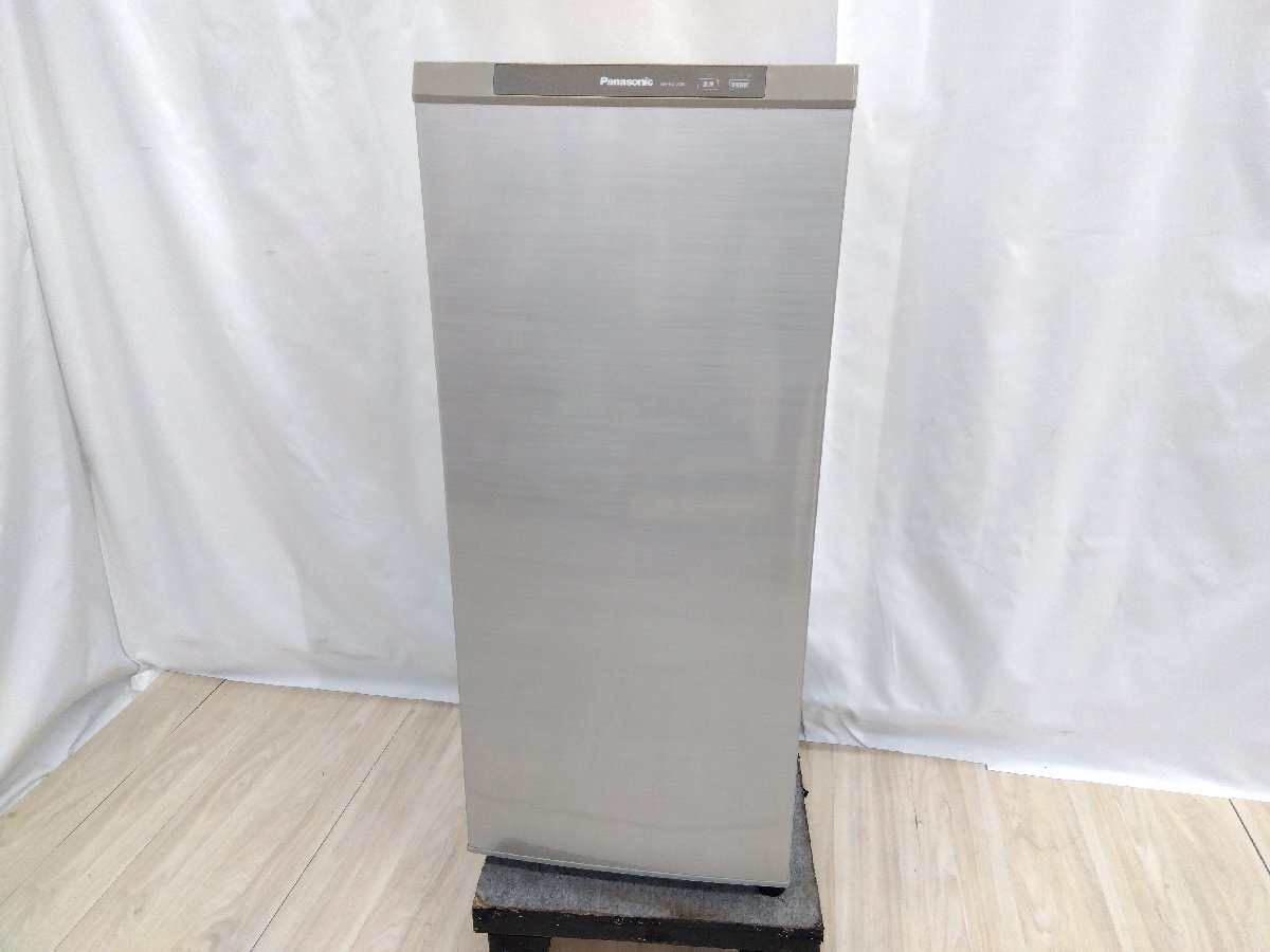  pick up possible 1 door freezer 121L NR-FZ120B-S type Panasonic operation OK front opening secondhand goods 2020 year made Panasonic 480×586×1126mm 33kg