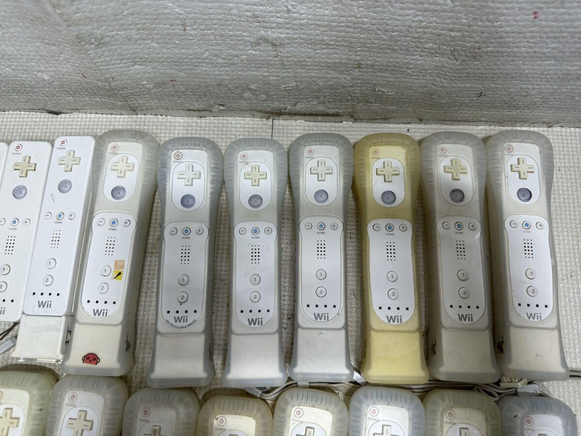 【ジャンク】 任天堂 Wii リモコン 50本 まとめ売り RVL-003の画像3