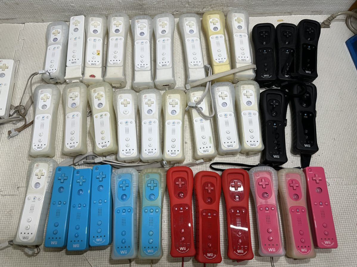 【ジャンク】 任天堂 Wii リモコン 50本 まとめ売り RVL-003の画像9