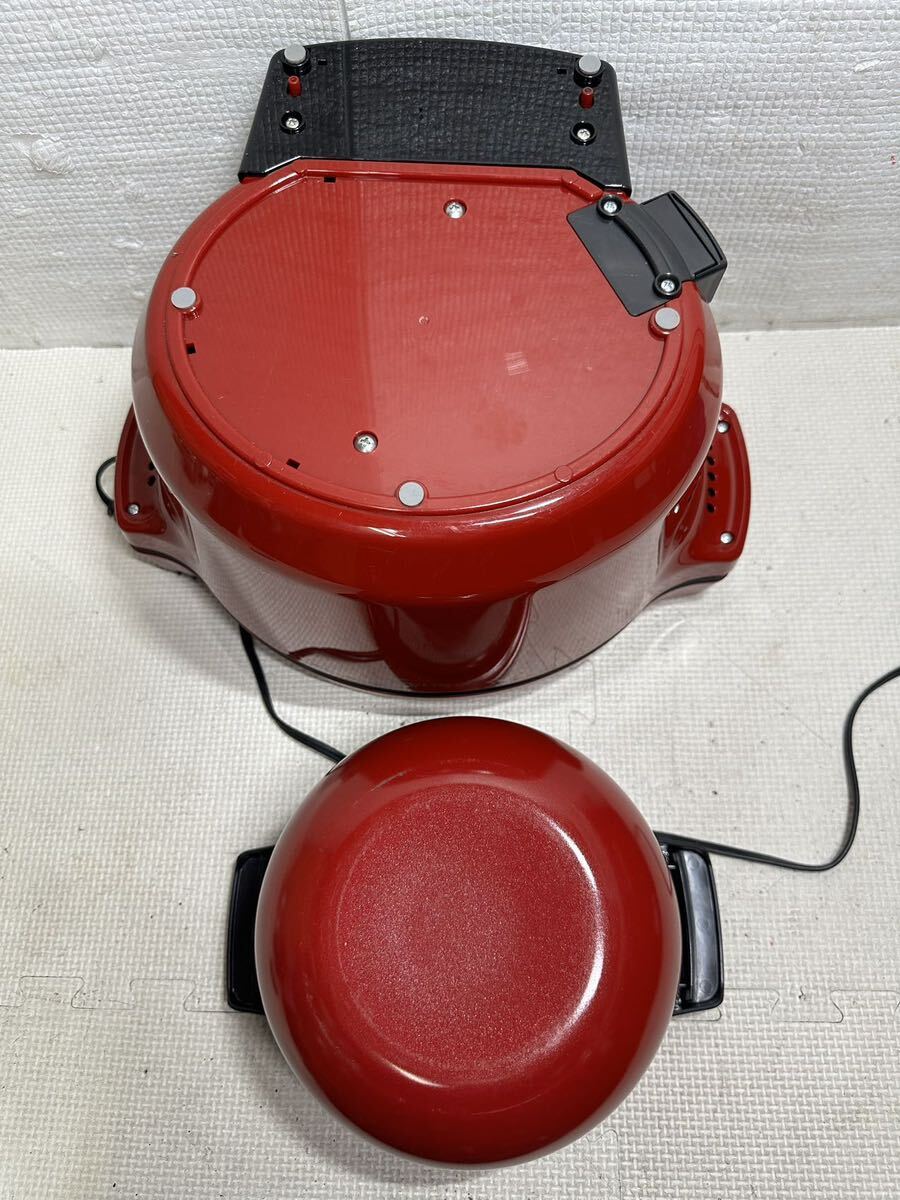 [SHAR| sharp ] HEALSIO hot Cook water less cooking pot KN-HT99A-R 2015 year made * electrification has confirmed present condition goods 