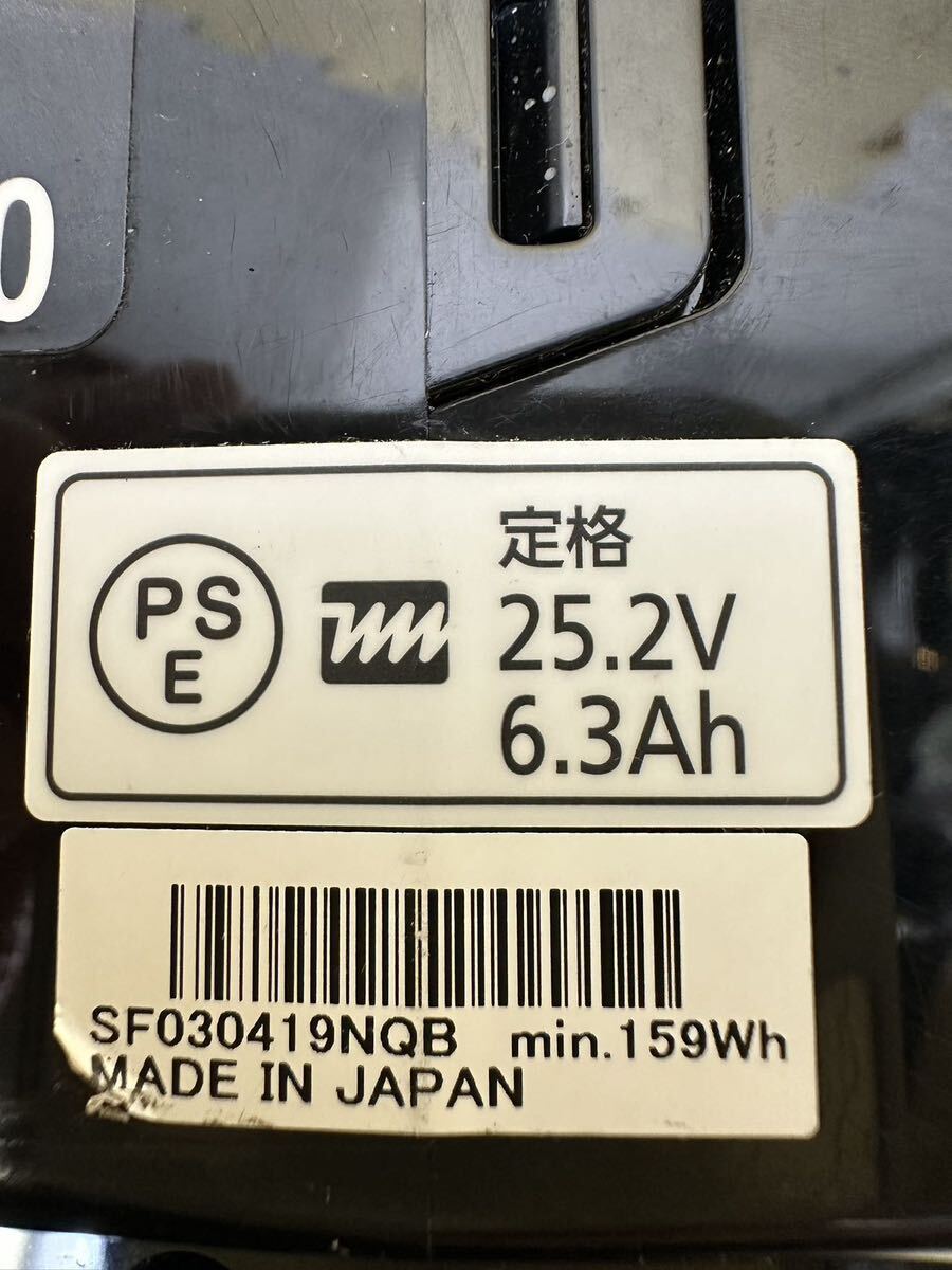 【Panasonic／パナソニック】 電動自転車バッテリー NKY491B02 6.6Ah ★ 現状品_画像8