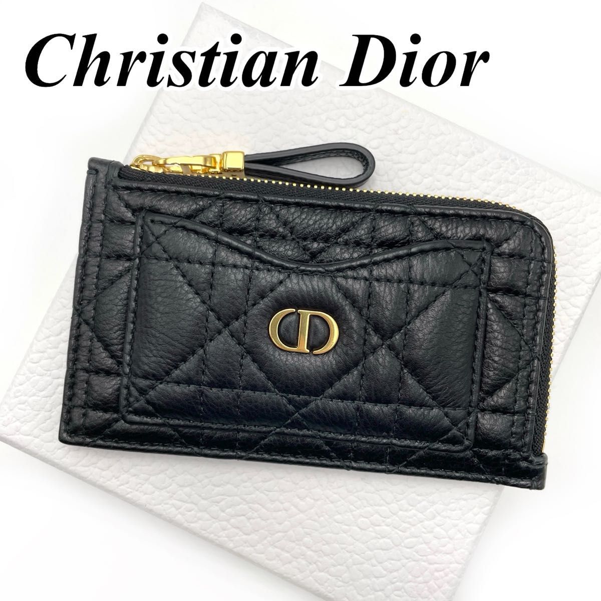 ディオール Dior Caro Cosmos ジップ カードホルダー カロ ディオール Dior Caro Cosmos ジップ カードホルダー カロ
