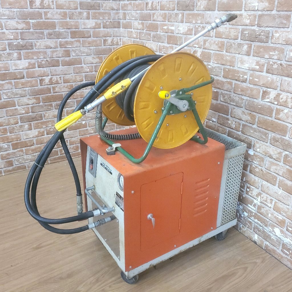 ***24U068 KYOWAkyo-wa clean height pressure washing KYZ-55AU 100V WASHER&TESTER electrification verification present condition **