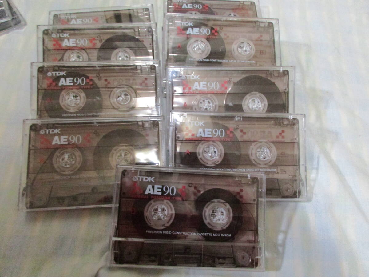 5.5◎TDK　AE90/AE120　約55本　カセットテープ　使用済_画像3