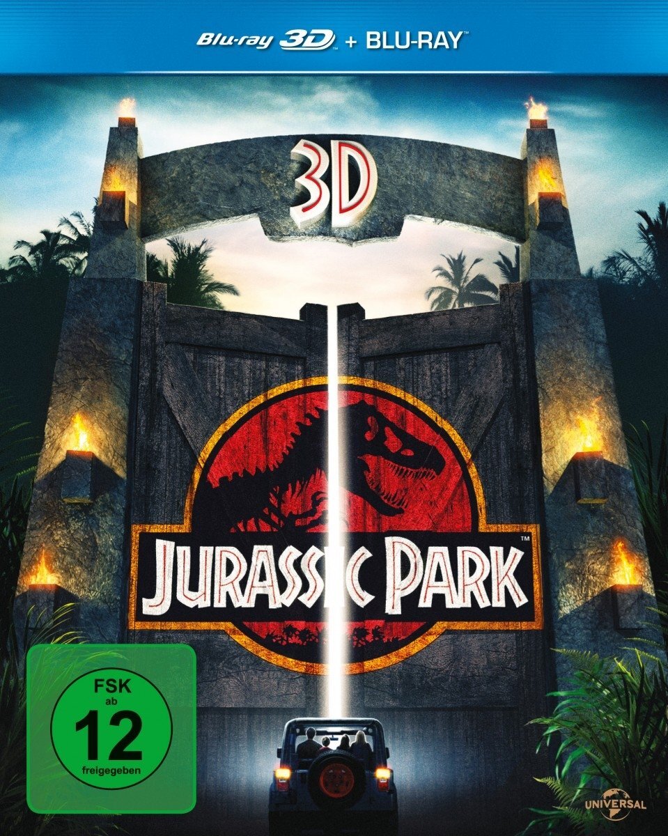ジュラシック・パーク/JURASSIC PARK 日本語入り3D＋2D Blu-ray 未開封_画像1