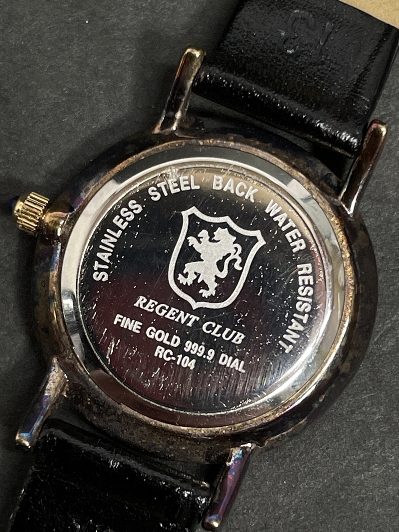 ● コレクター必見 REGENT CLUB 腕時計 クオーツ レディース 女性 時計 ファッション 小物 コレクション ma371_画像5