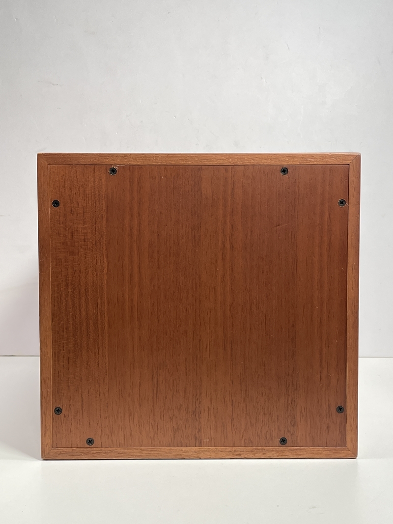 ● コレクター必見 木製 小棚 二段 引き出し収納 小物入れ 収納 デスク収納 レターケース 置物 ma413の画像7