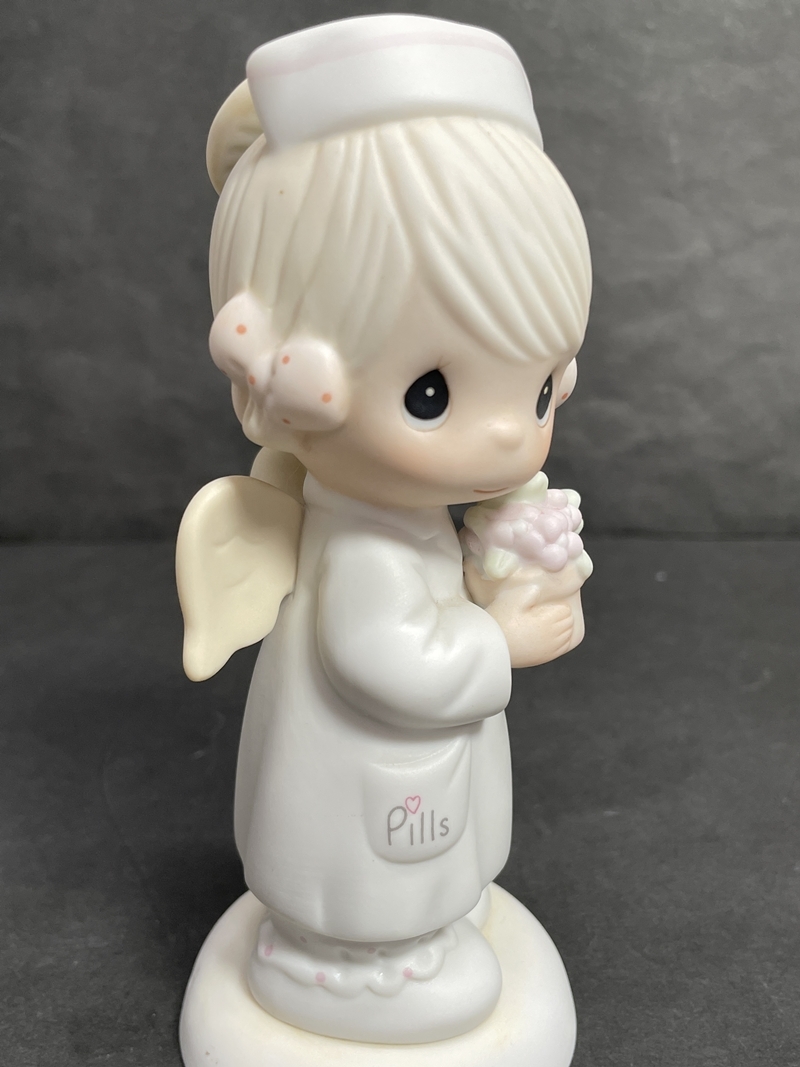 ● コレクター必見 ANGEL OF MERCY 陶器製 人形 女の子 オブジェ 置物 飾り インテリア ディスプレイ コレクション ma465の画像3