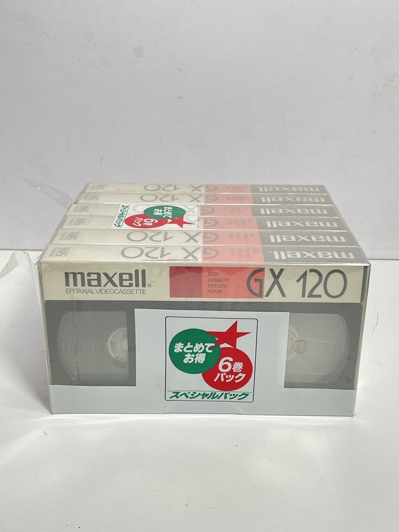● コレクター必見 未使用 maxell マクセル ビデオテープ VHS テープ 11点 レトロ コレクション ma479の画像2