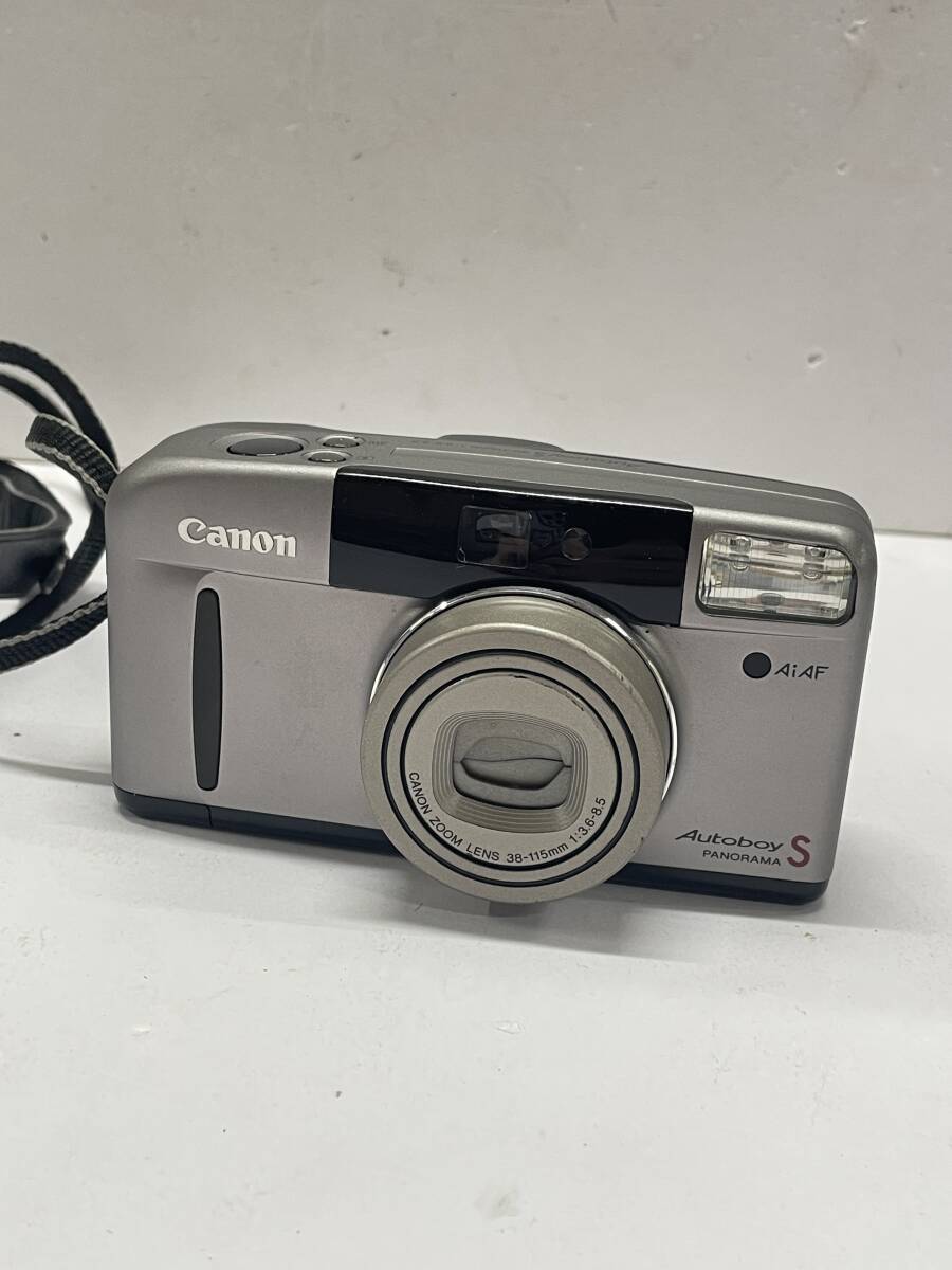 ★コレクター必見 CANON Autoboy S キヤノン フィルムカメラ 動作未確認 コレクション T886の画像1