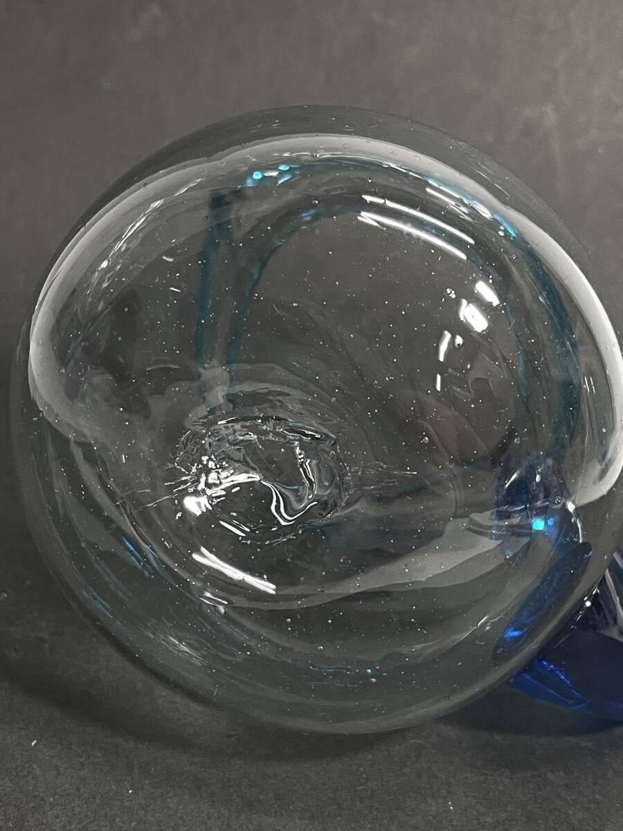 コレクター必見 昭和レトロ ガラス製 ピッチャー型 フラワーベース 花器 花瓶 小物入れ インテリア オブジェ 置物 飾り コレクション T462_画像5