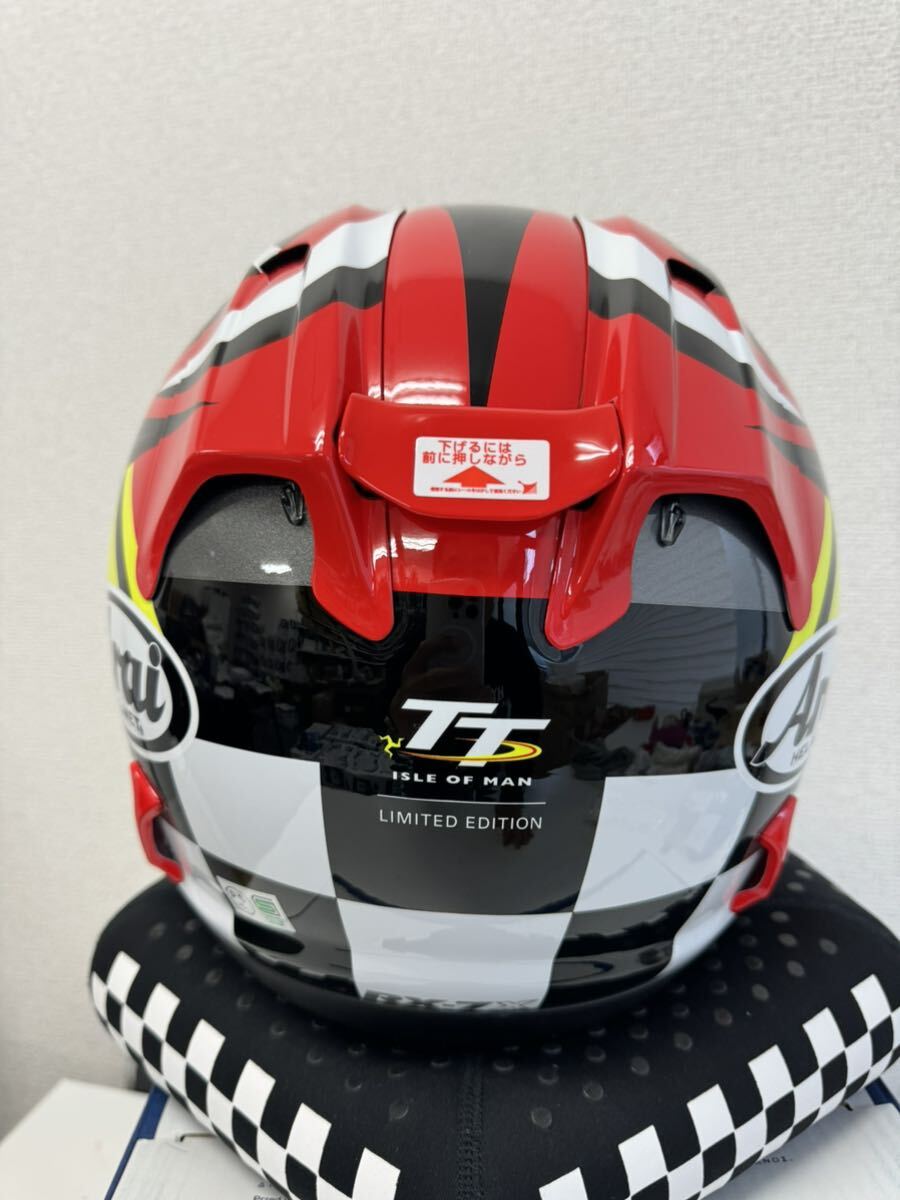 arai rx7x 2023マン島TT 59-60 Lサイズ新品未使用_画像4