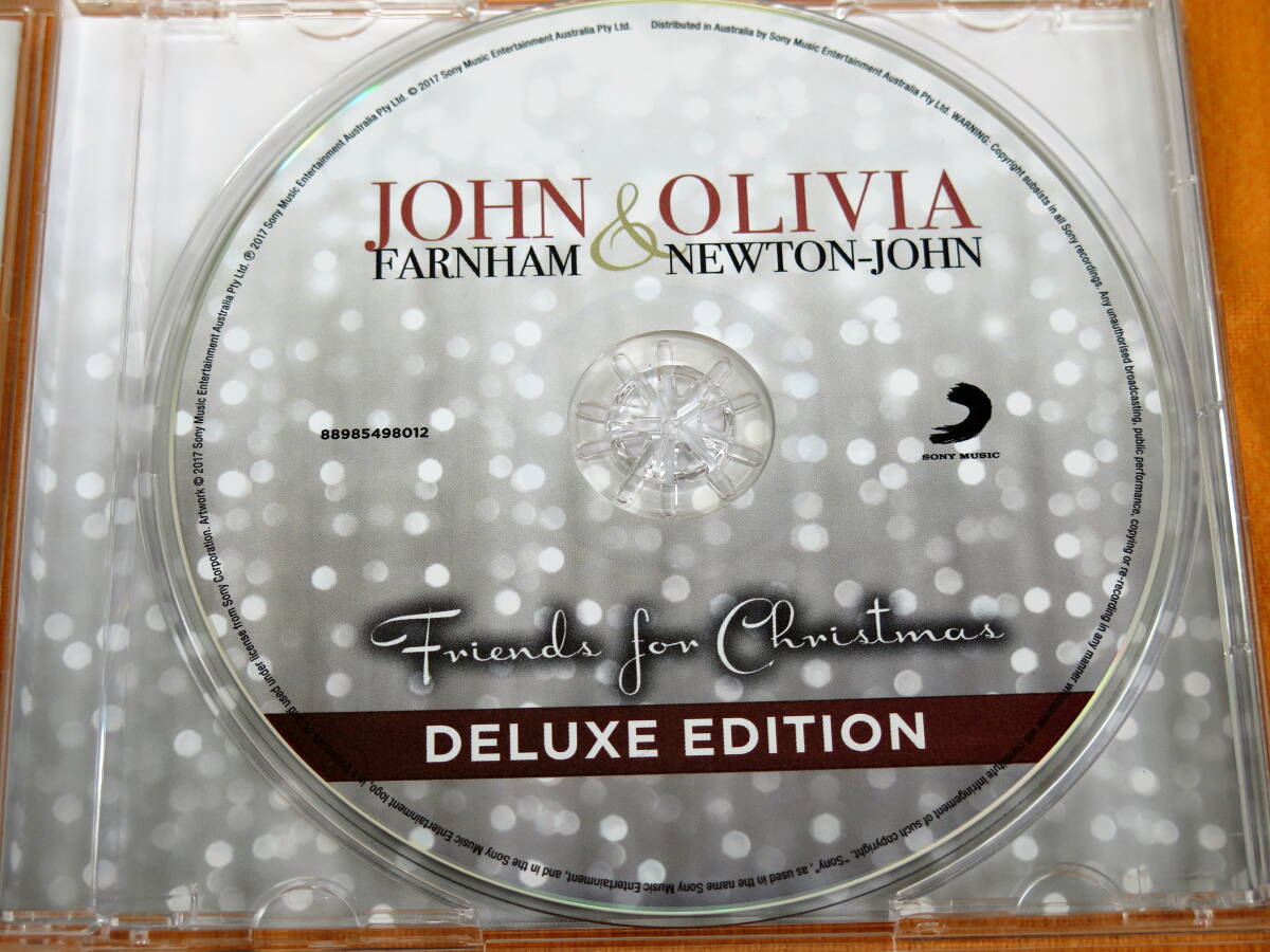 Olivia Newton-John＆John Farnham／Friends For Christmas～DELUXE EDITION 輸入盤CD 中古品の画像3